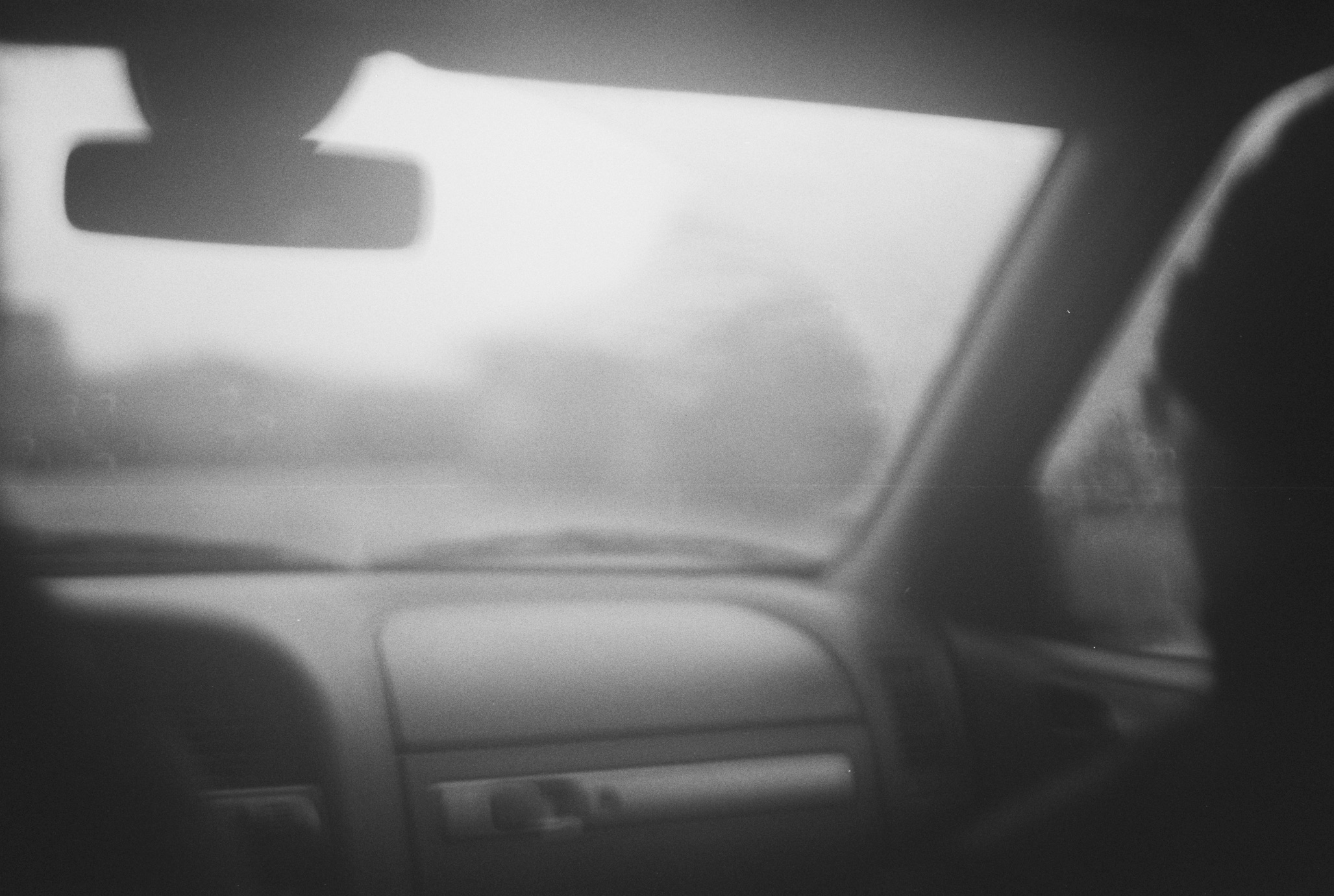 I couldn't see where we were driving, but I had a feeling we were heading in the right direction